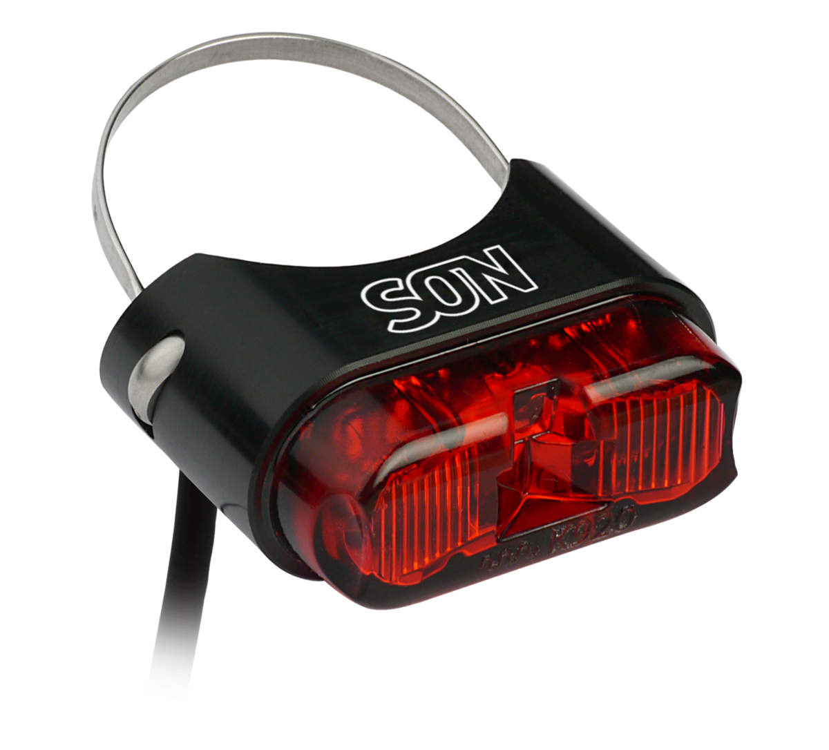 SON Rear Light seatpost mount - černá/červená